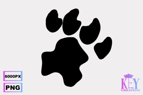 Abstract Pet Paw SVG and PNG