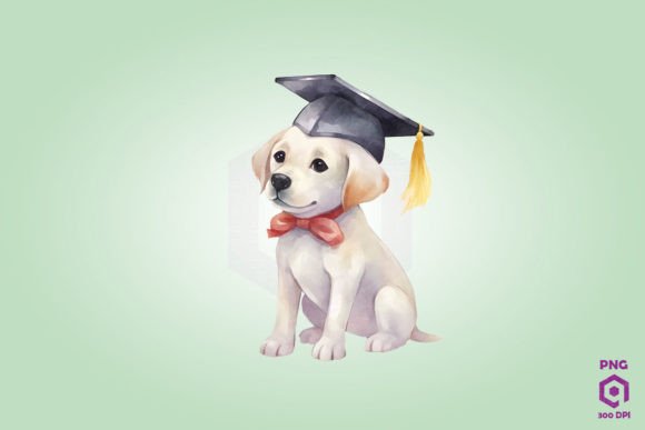 Graduation Labrador Retriever Dog