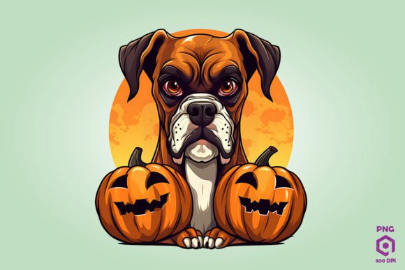 Halloween Boxer Dog
