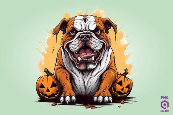 Halloween Bulldog Dog 3