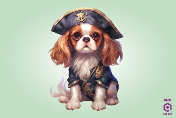 Spaniel Pirate Dog Clipart Review